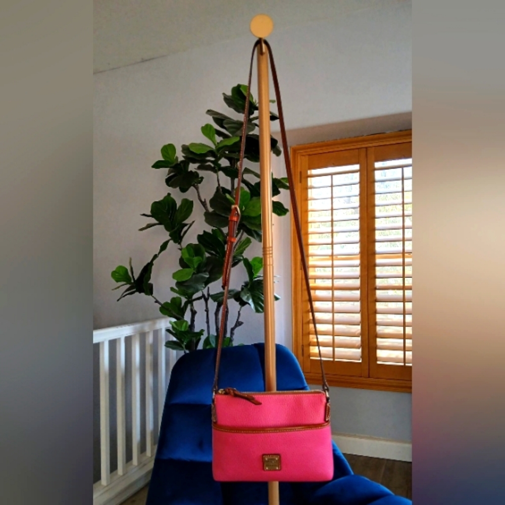 NWOT Dooney & Bourke Pebble Grain Ginger Crossbody Bag - Picture 2 of 12